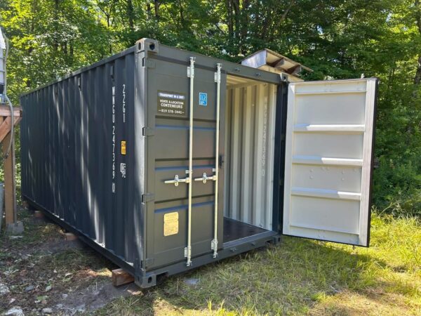 Emplacement conteneur/cube exterieur